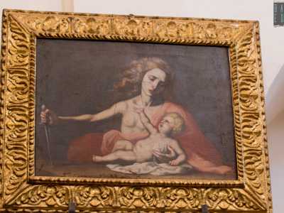 Sono 46 tele di scuola napoletana realizzate tra il 1671 e il 1677. Di queste, 30 sono attribuite al pittore bitontino Carlo Rosa 